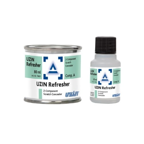 | UZIN Refresher Set 2-K PU priemonė maskuoti įbrėžimus elastinėms dangoms | Lispimeks